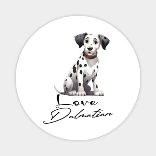 Dalmatian Dog Magnet